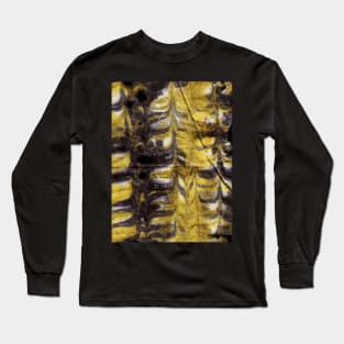 Abstract marble wavy design Long Sleeve T-Shirt